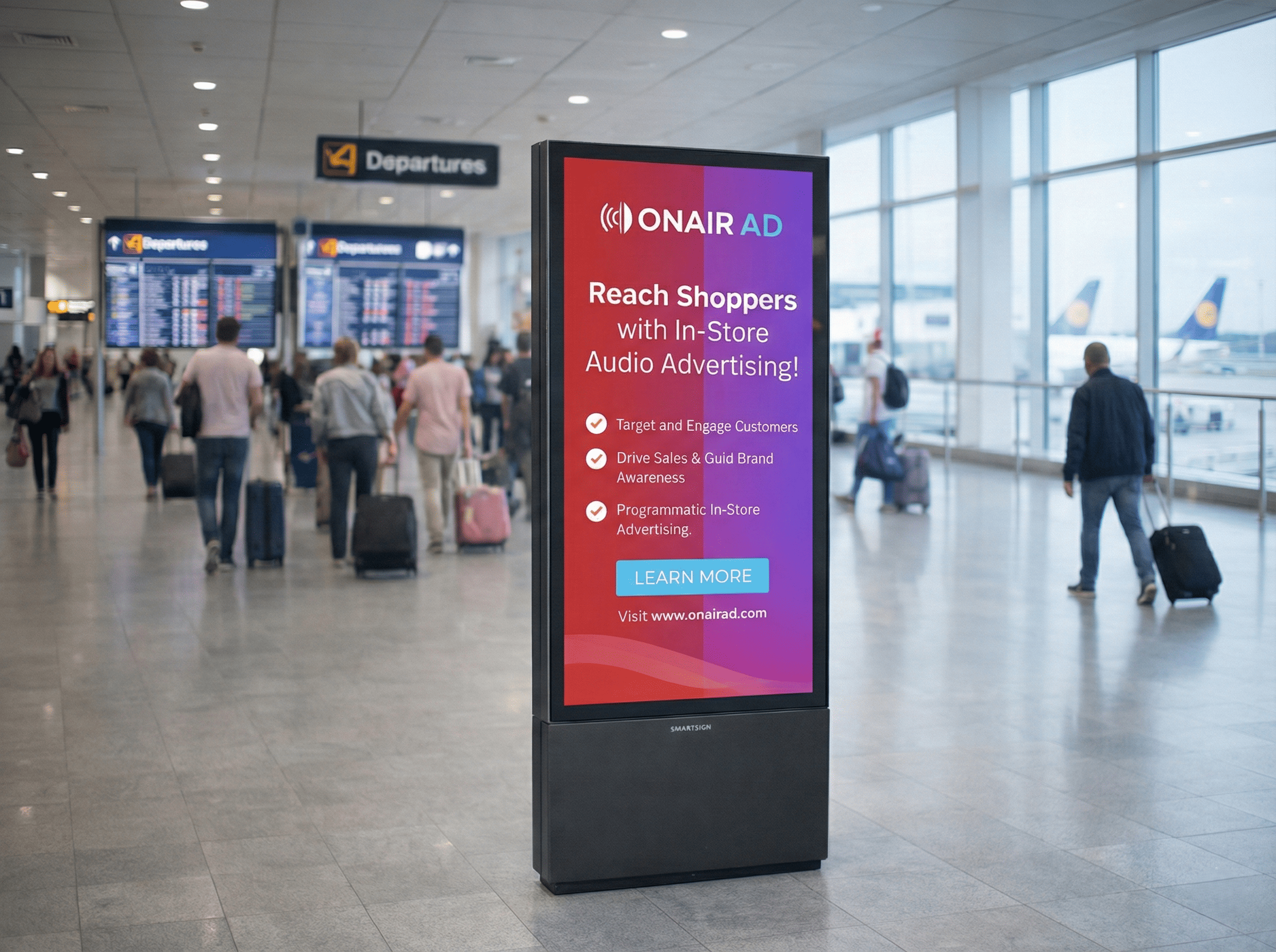 OnAir AD Dashboard Interface